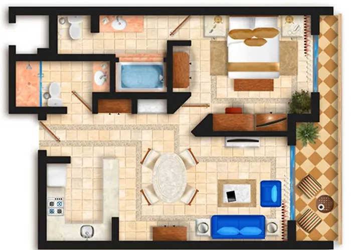 Playa Grande Owners Master 1b2b, Request Dates- By Clay & Lisa Apartamento